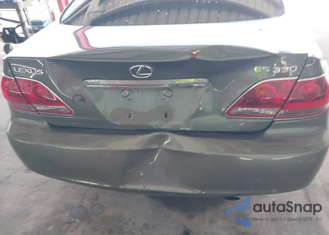 2005 Lexus Es 330 from USA, damaged, VIN JTHBA30G855079771